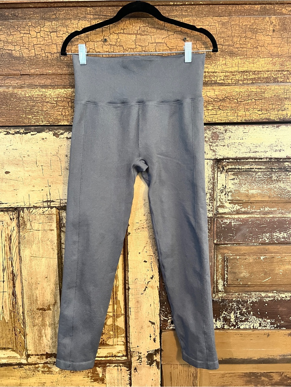 JoyLab Gray 2-Piece Activewear Set | Quarter Zip & Leggings | Size L - Picture 3 of 5